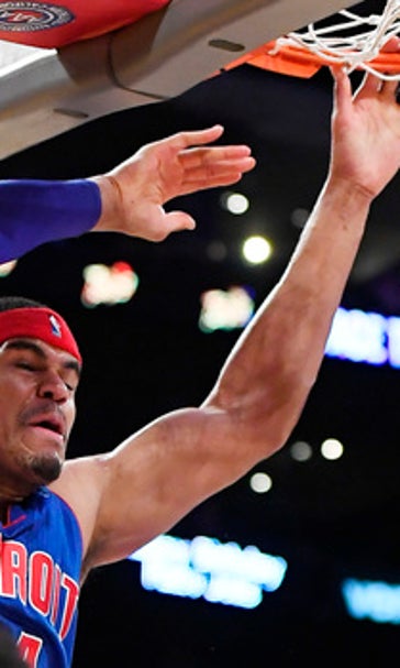Harris hits big 3, Pistons beat Lakers 102-97 to snap skid (Jan 15, 2017)